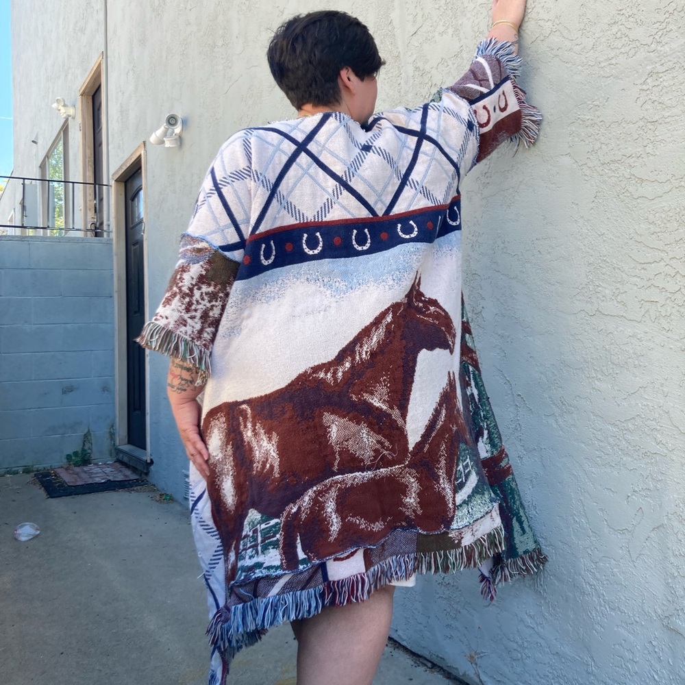 Horse Blanket Robe